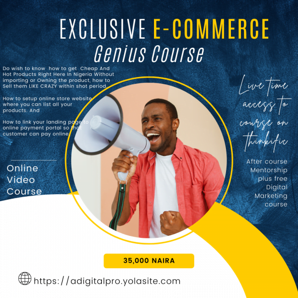 E-commerce Genius Course