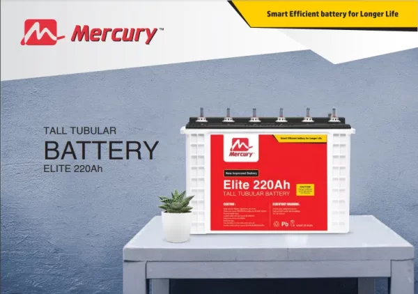 Mercury Tubular Battery 200AH/12V (Nigerian Only {Physical Product} #9.4%/#3.7%)