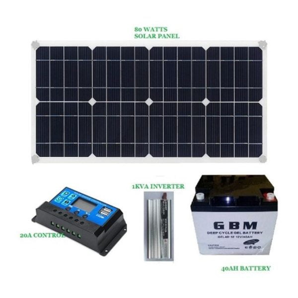 Home solar solo40w series AutoBAT(Nigerian Only {Physical Product} #9.7%/#3.9%) (Copy)